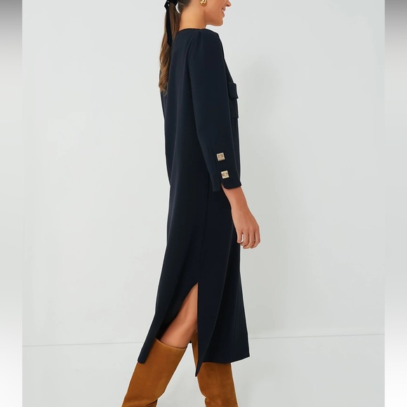 Navy Barnett Dress - Picture 3 of 11